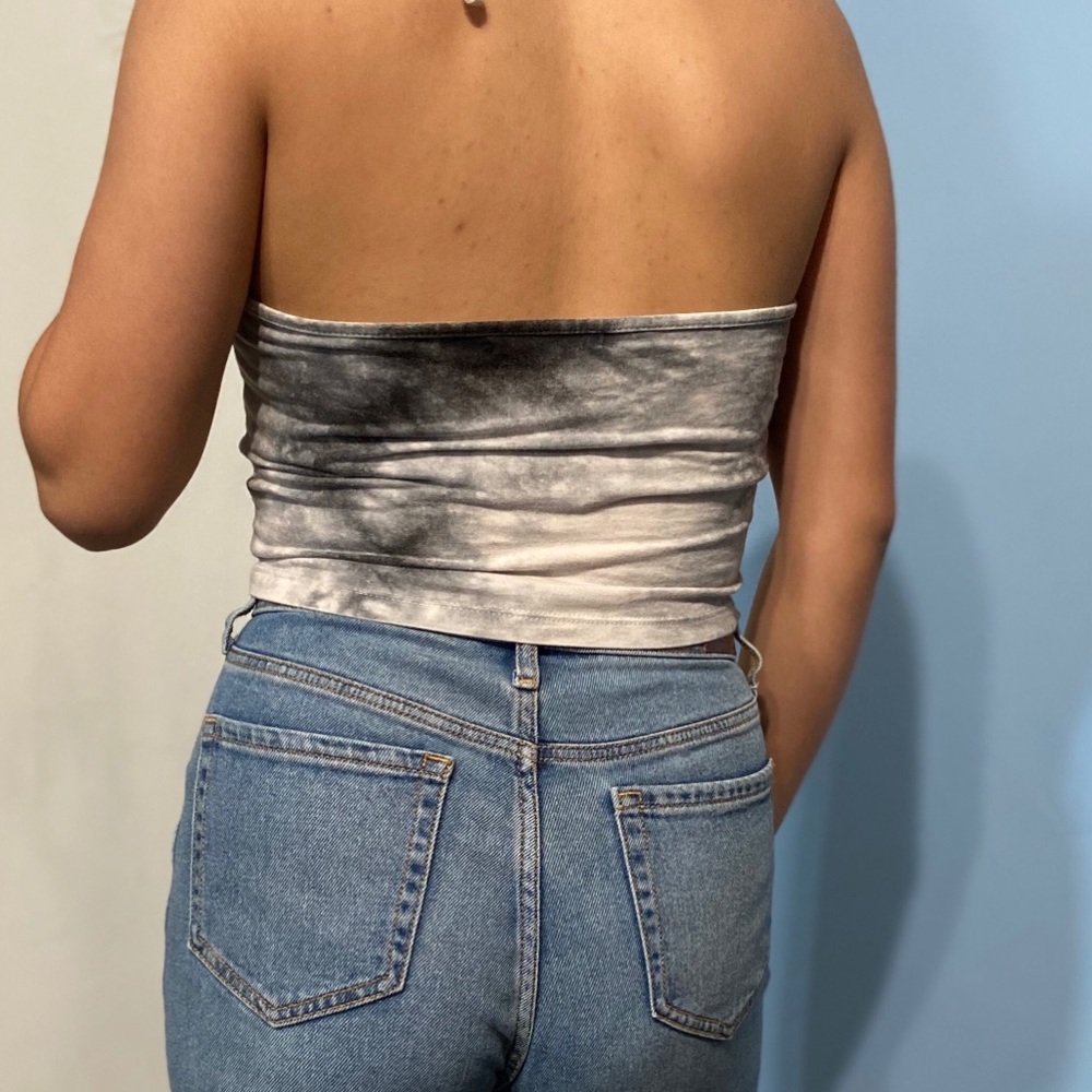 Open Back Crop Top - Picture 2 of 2